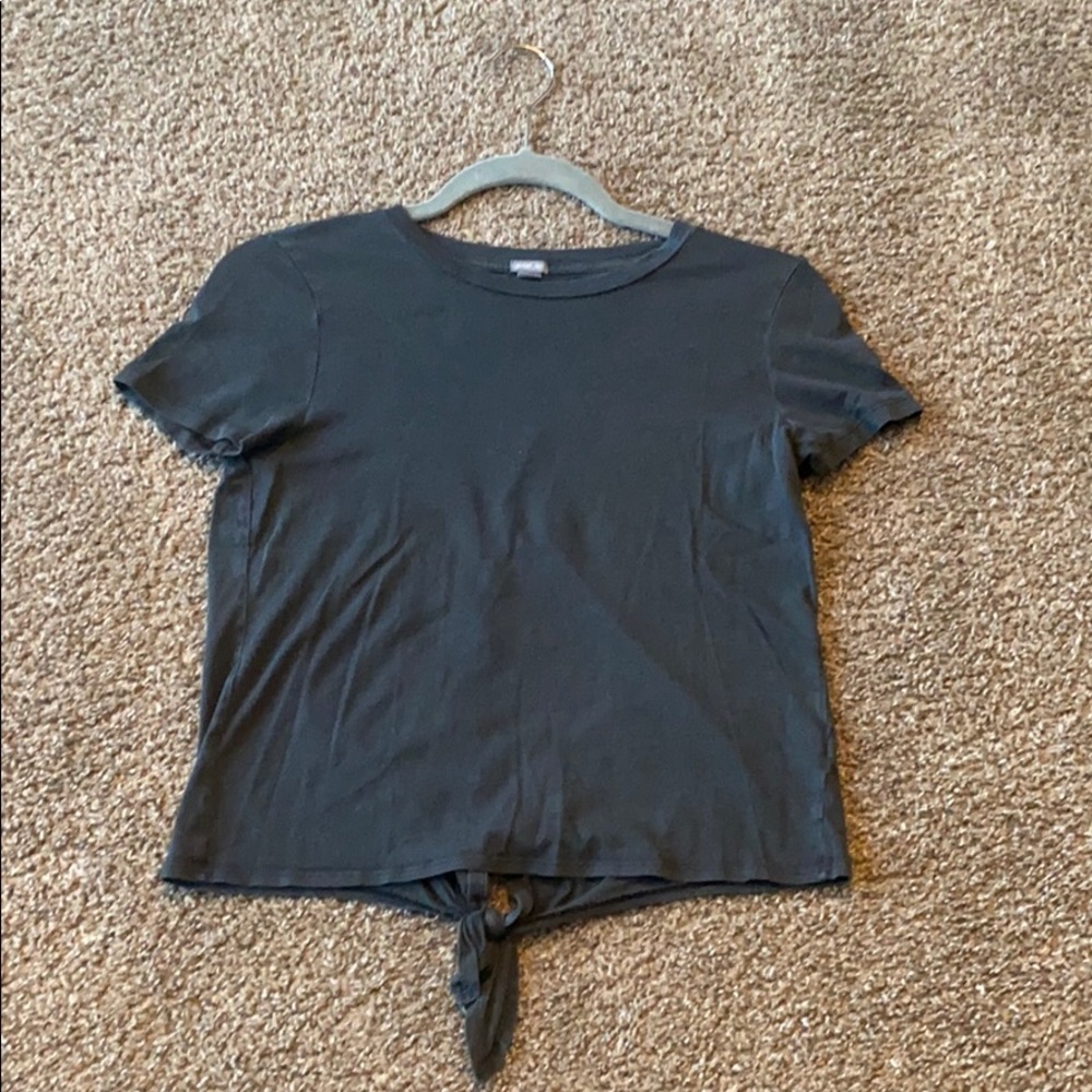 Aerie black short sleeve